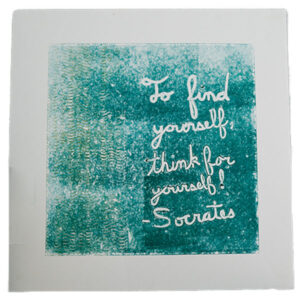 Socrates "Yourself" Poster (2016)
