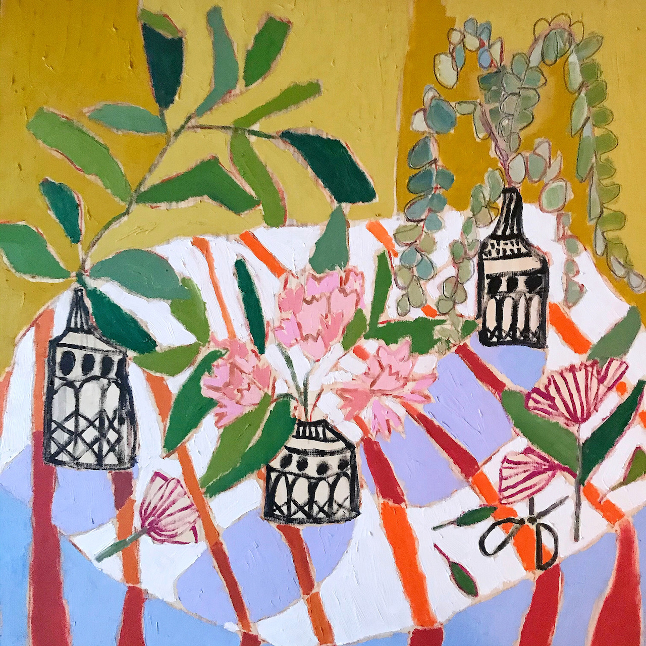 Botanical Printmaking & Oil Painting